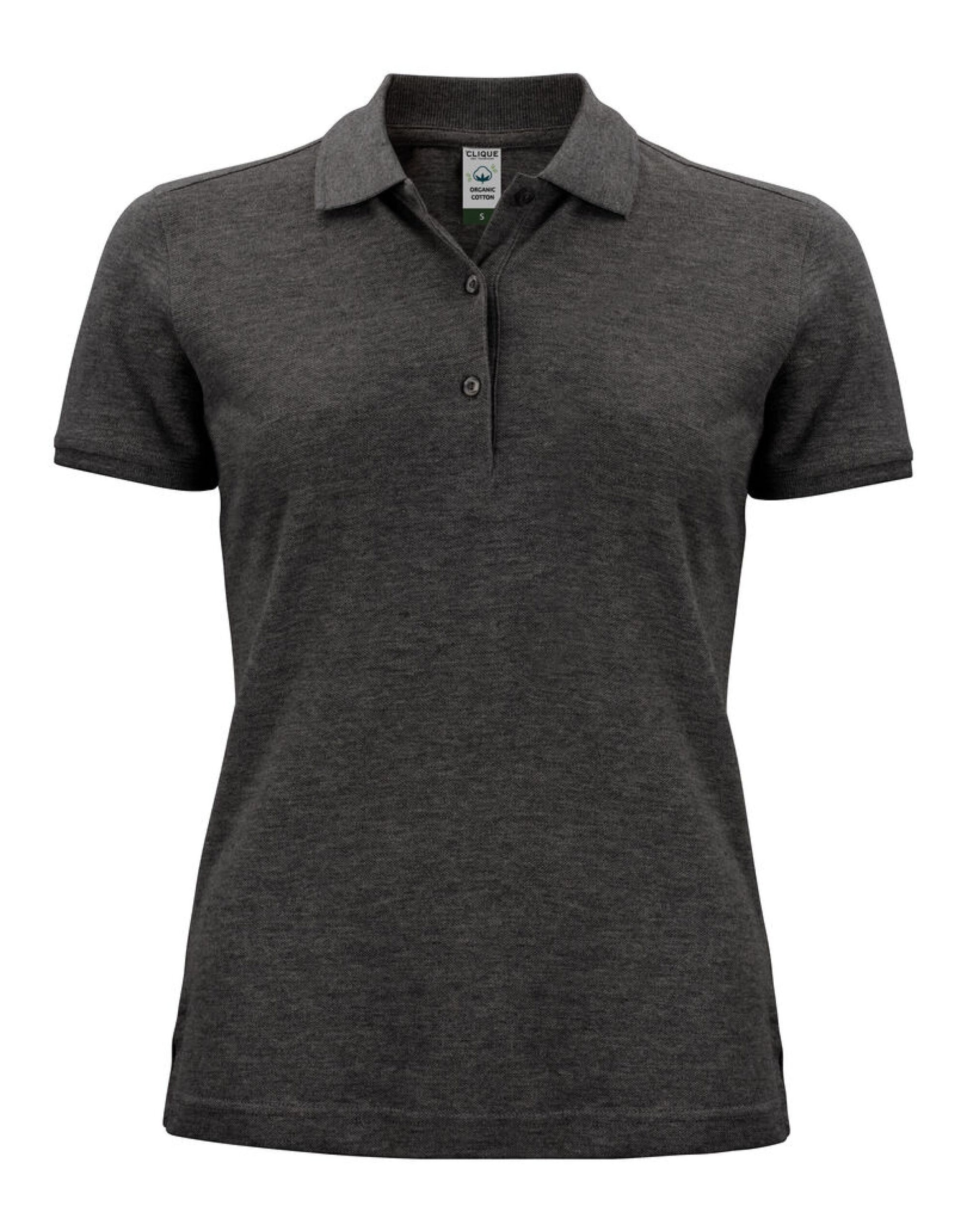 Ladies Classic OC Polo - Anthracite Melange
