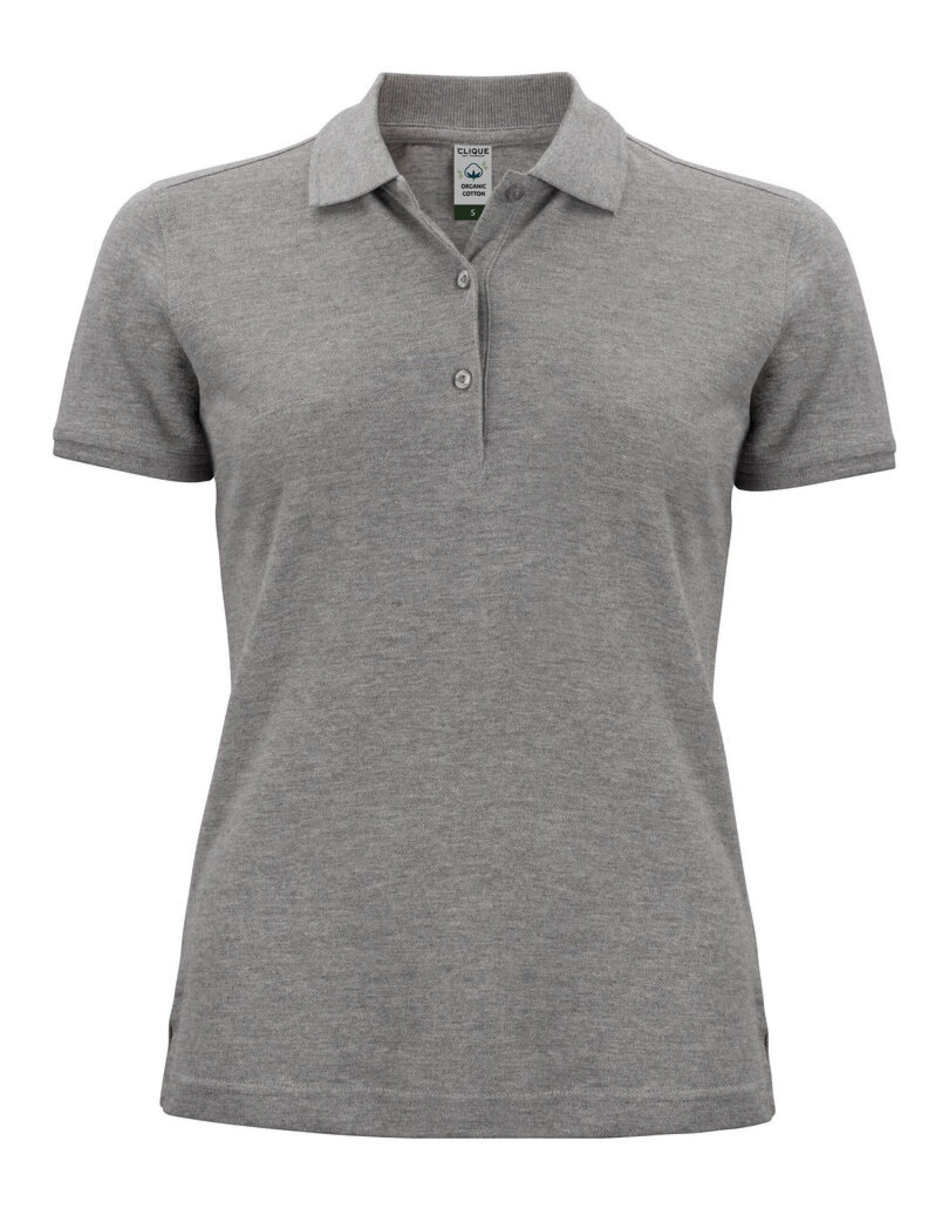Ladies Classic OC Polo - Grey Melange