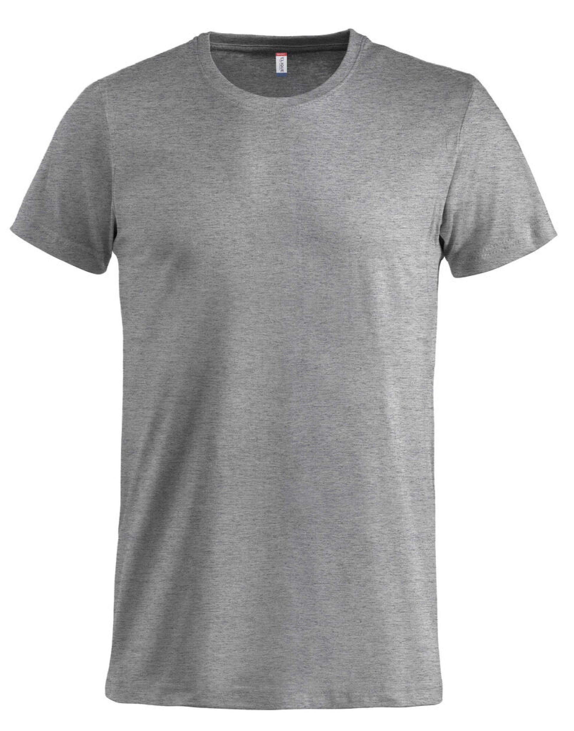 Basic T - Grey Melange