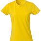 Ladies Basic T - Lemon