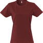 Ladies Basic T - Burgundy