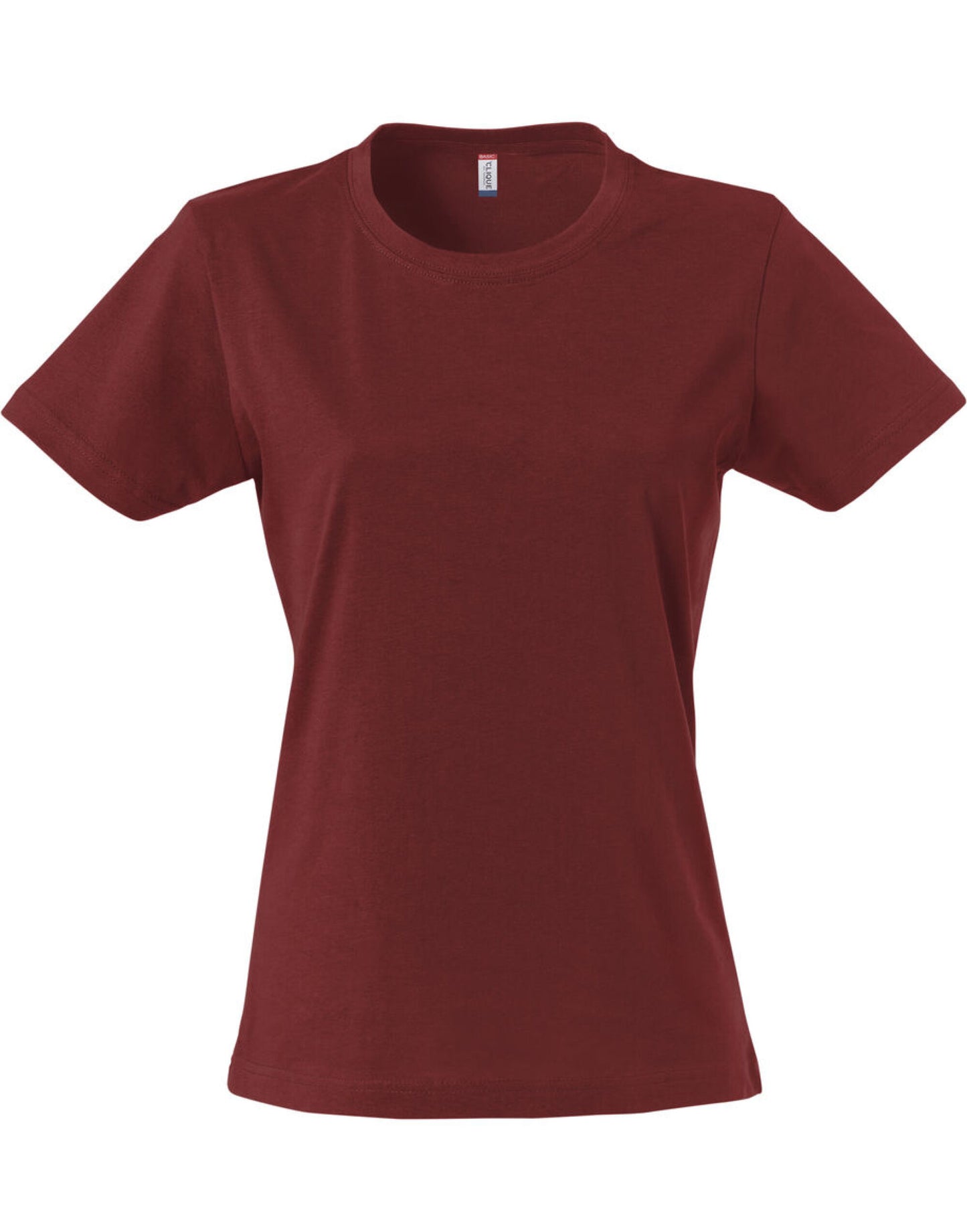 Ladies Basic T - Burgundy