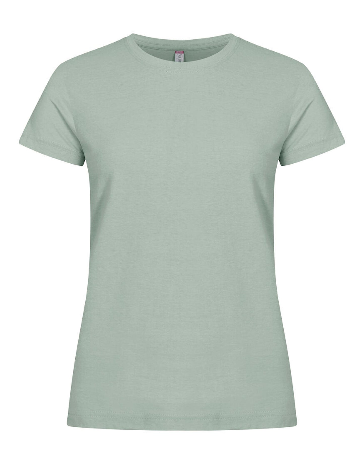 Ladies Basic T - Sage Green