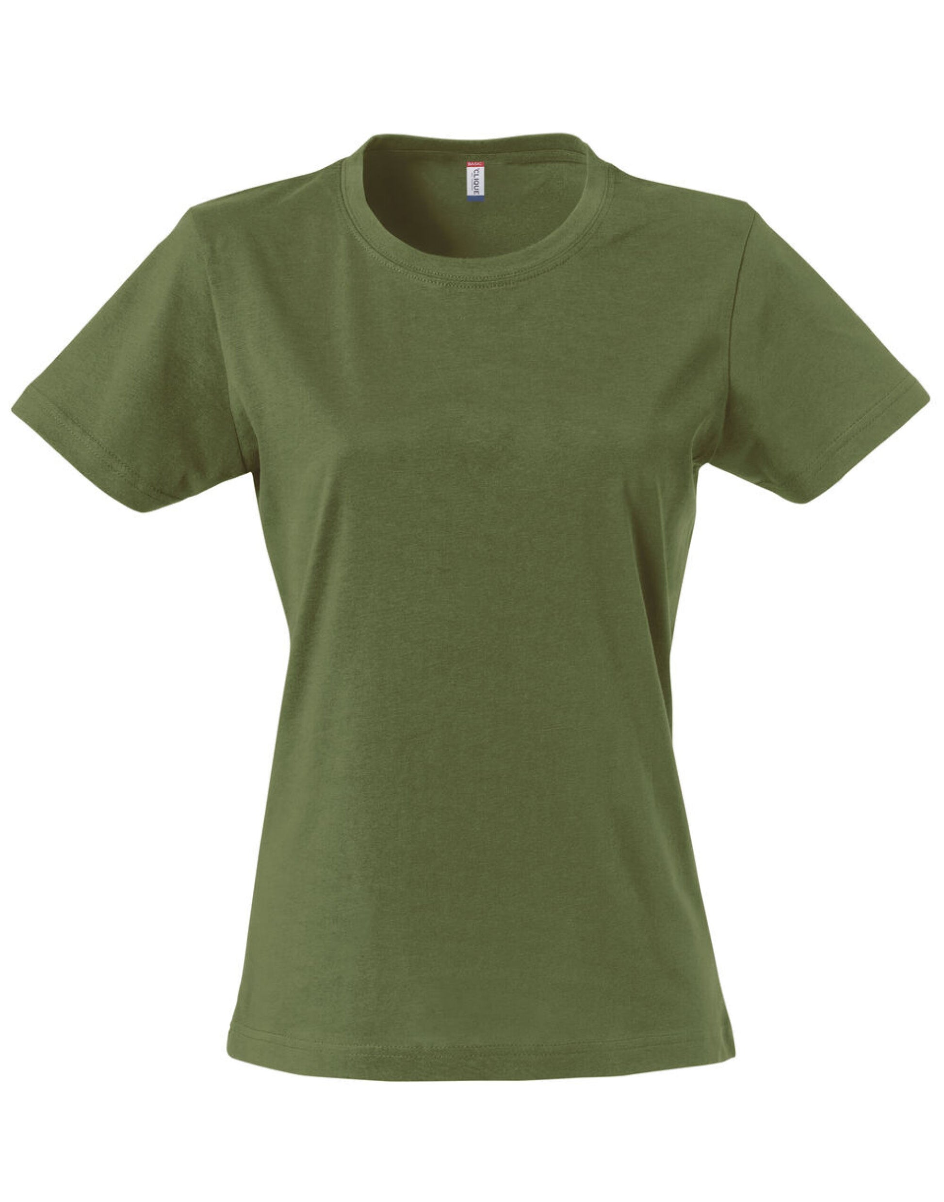 Ladies Basic T - Army Green