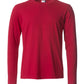 Basic Long Sleeve T - Red