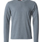 Basic Long Sleeve T - Grey Melange