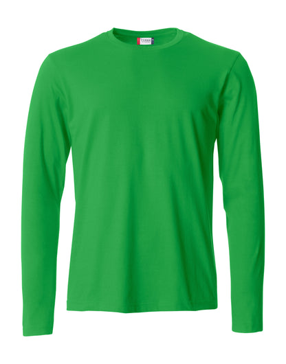 Basic Long Sleeve T - Apple Green