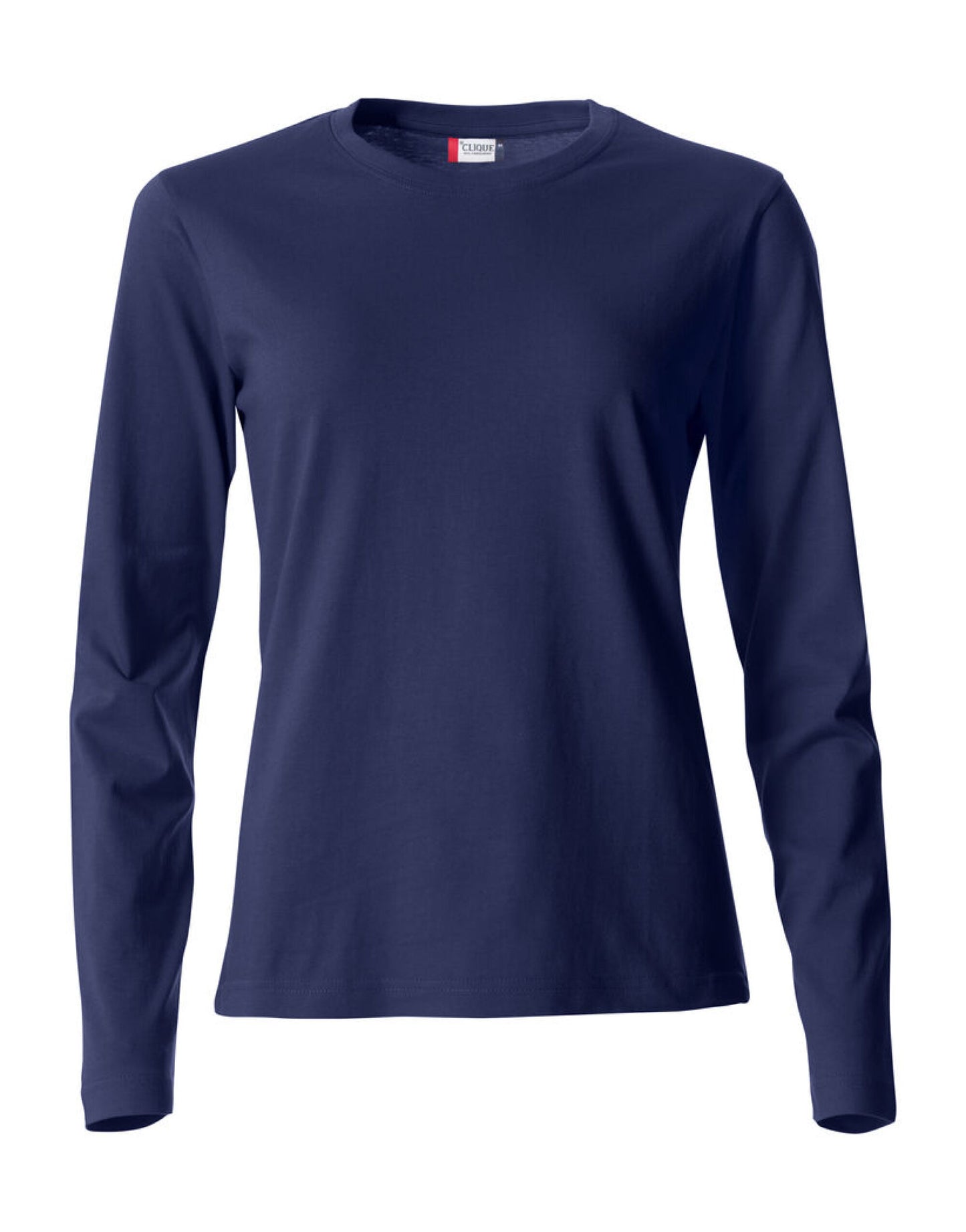 Ladies L/S Basic-T - Dark Navy
