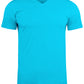 Basic-T V-neck - Turquoise