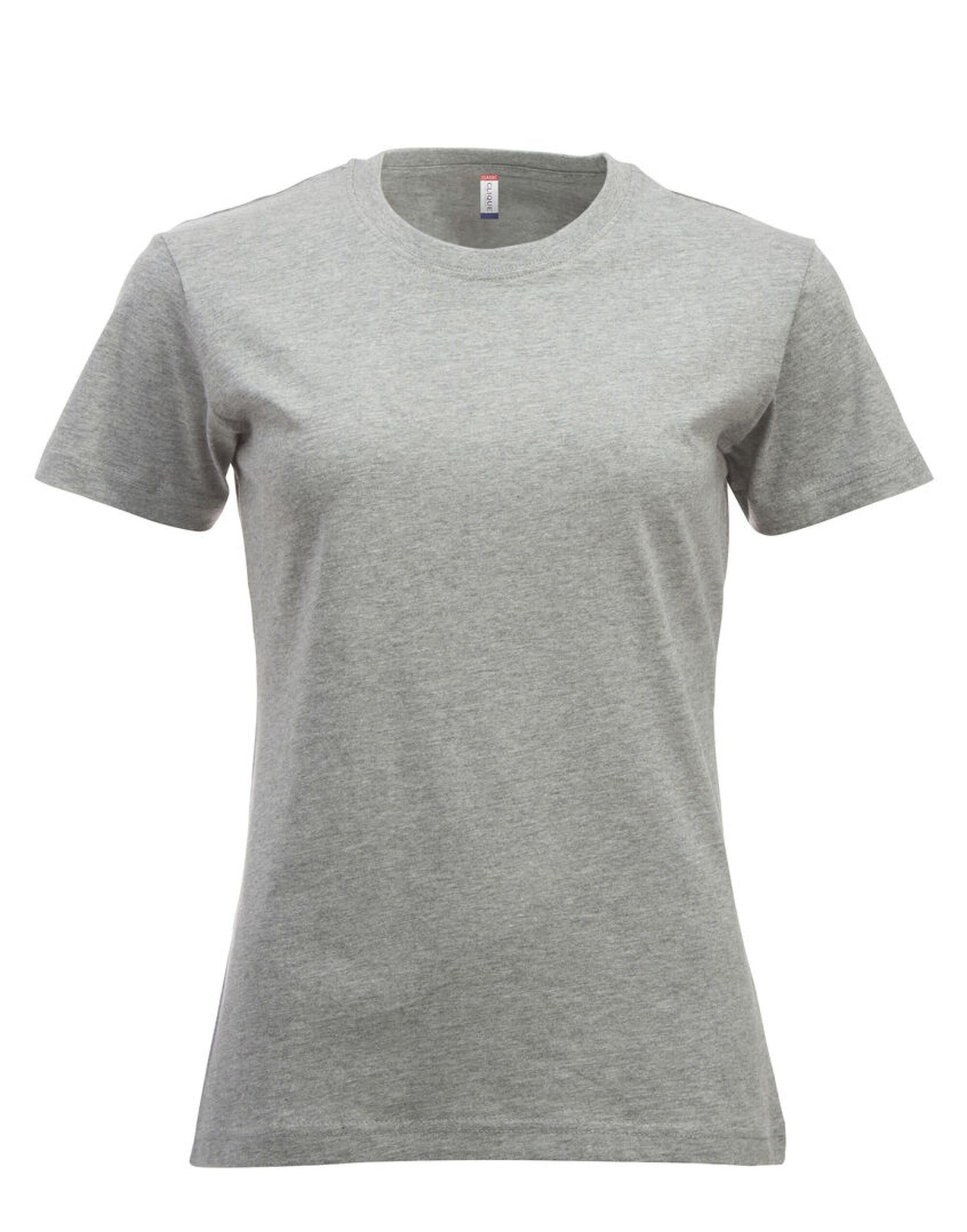 Ladies New Classic-T - Grey Melange