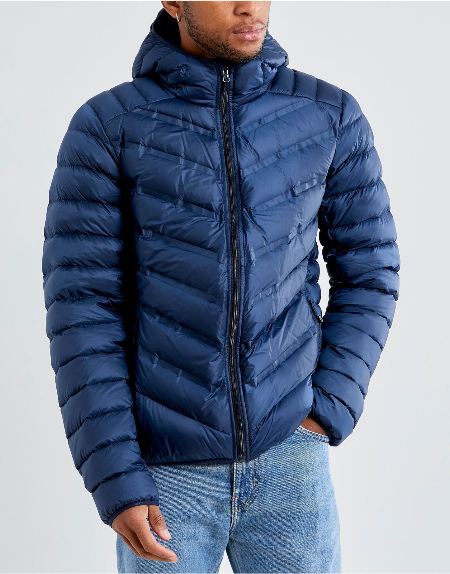 Men's Light Down Jacket - Blaze