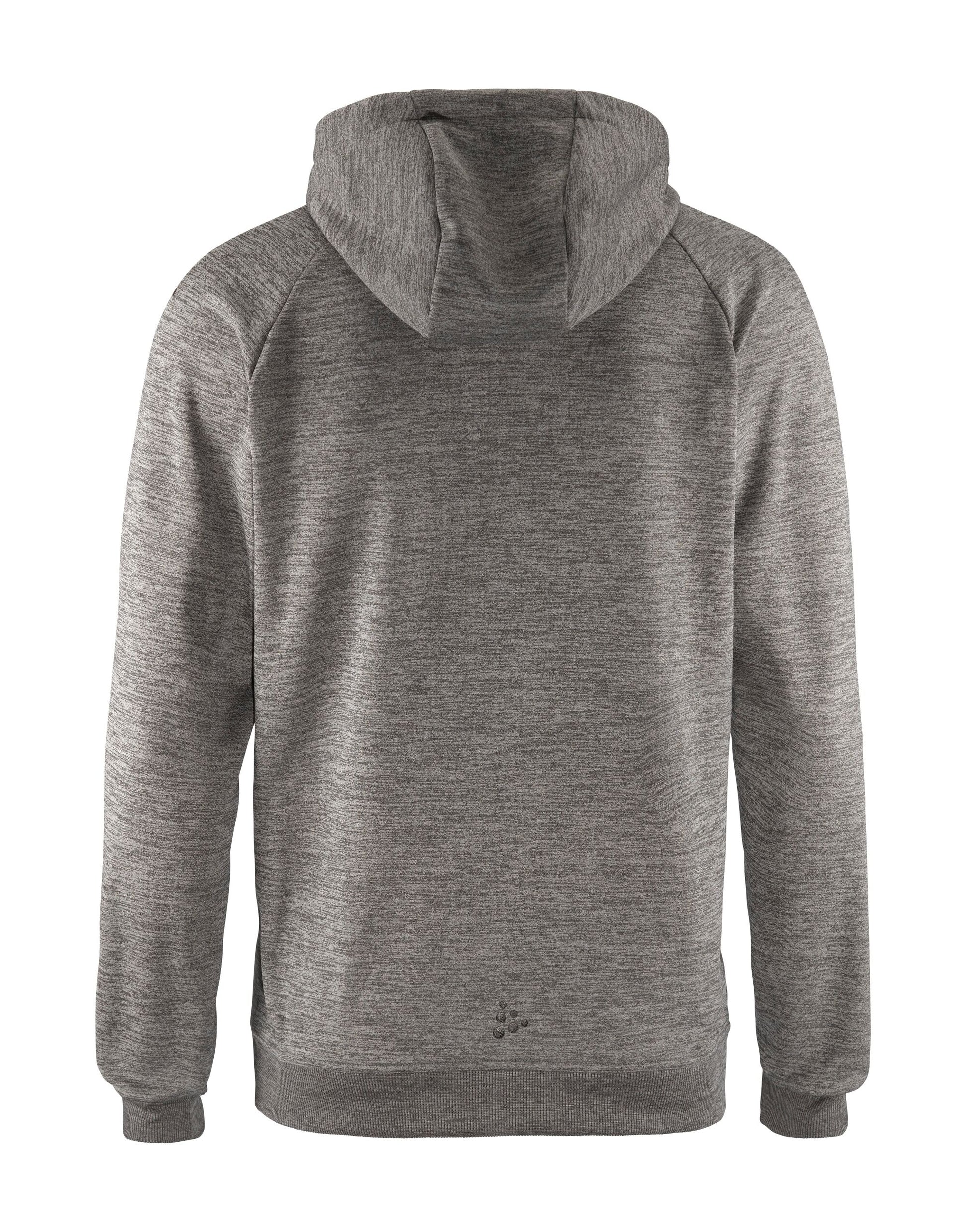 Men's ADV Unify FZ Hood Jacket - Dark Grey Melange
