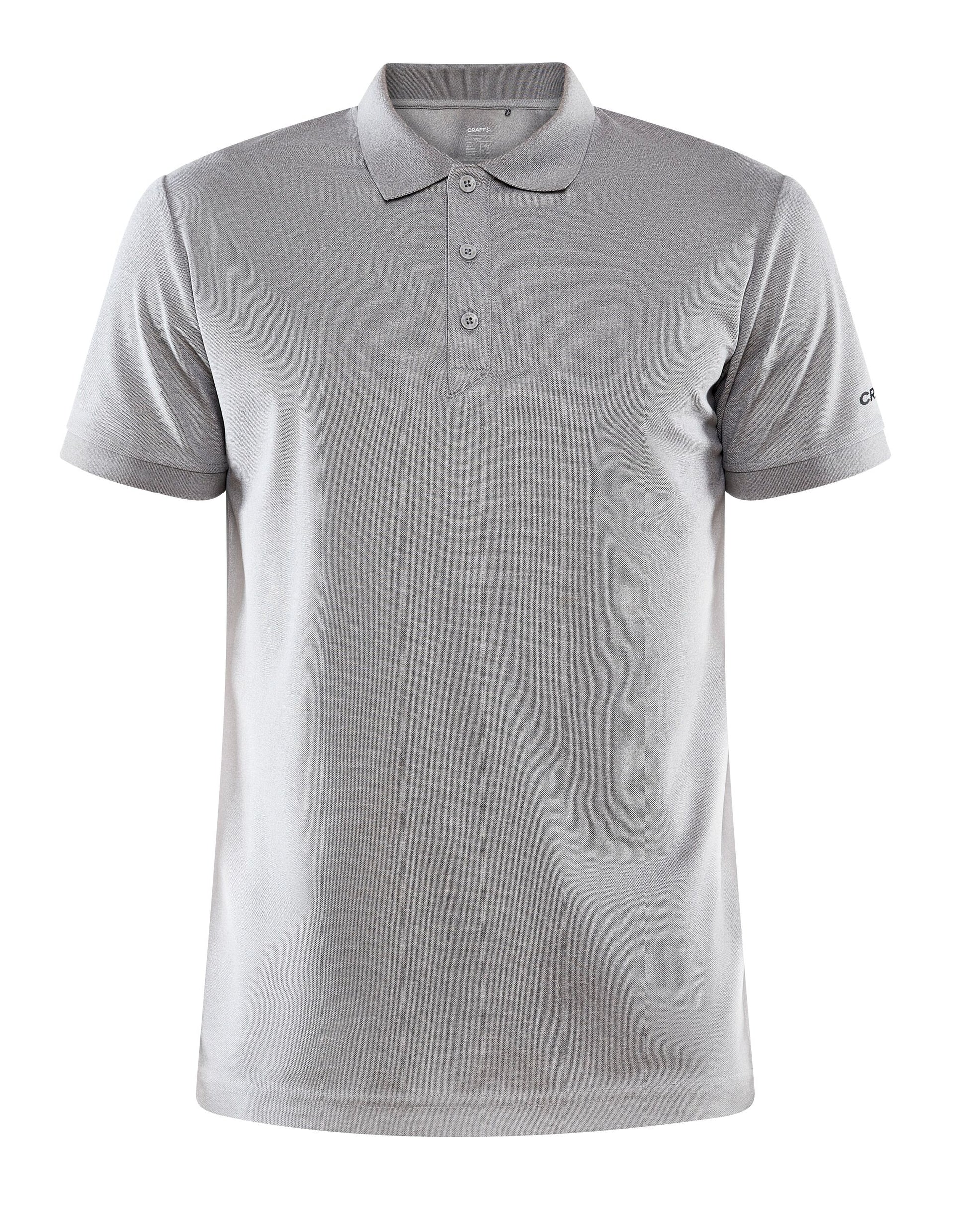 Men's Core Unify Polo Shirt - Grey Melange