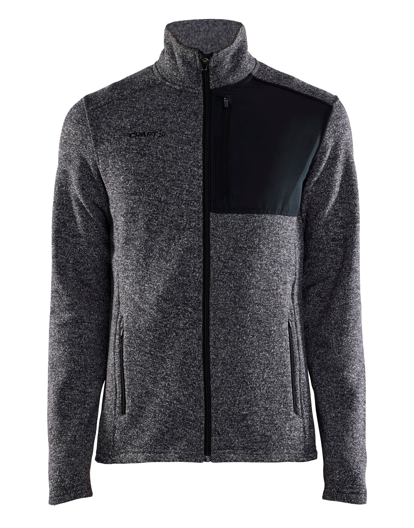 Men's ADV Explore Heavy Fleece Jacket - Black Melange