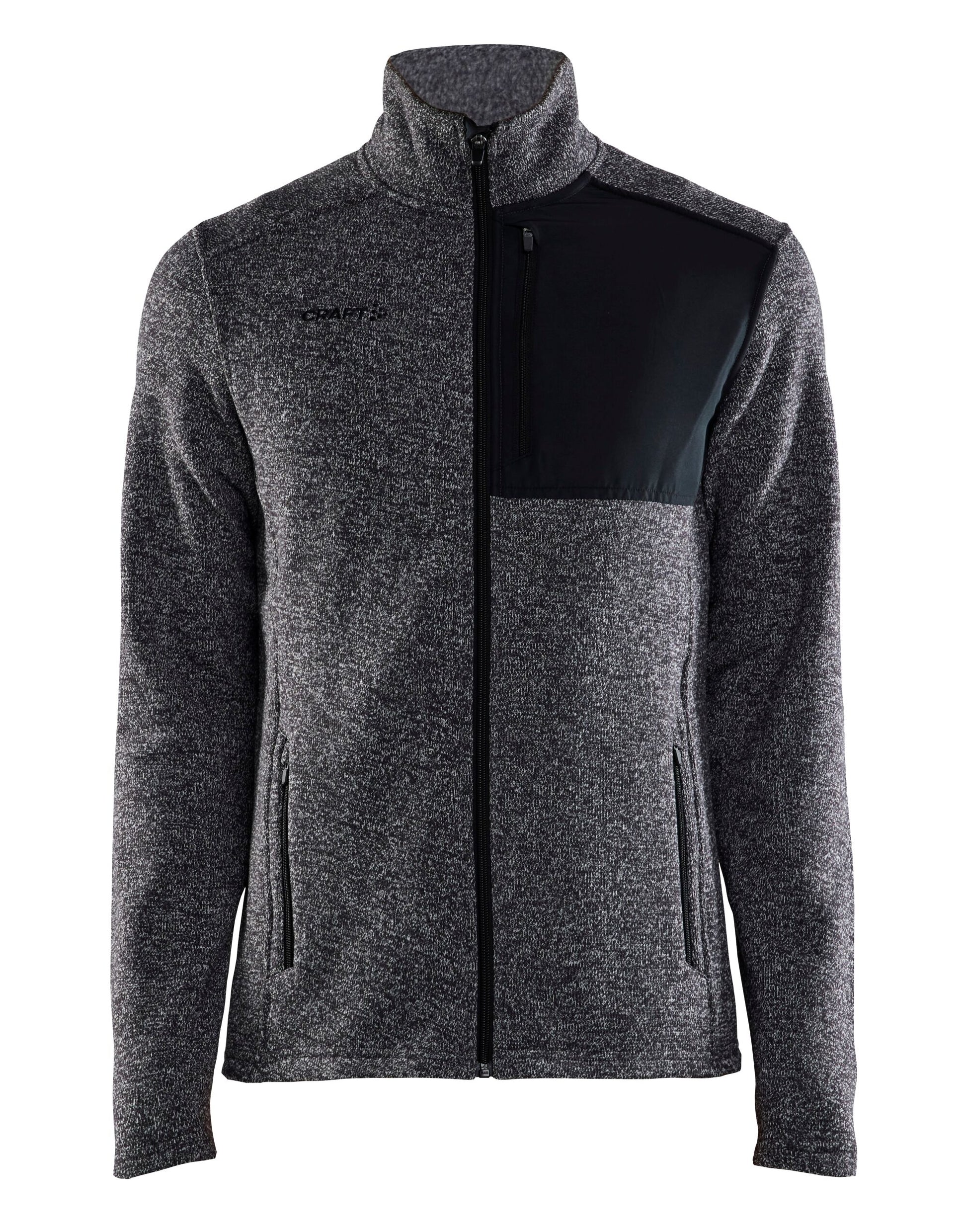 Men's ADV Explore Heavy Fleece Jacket - Black Melange