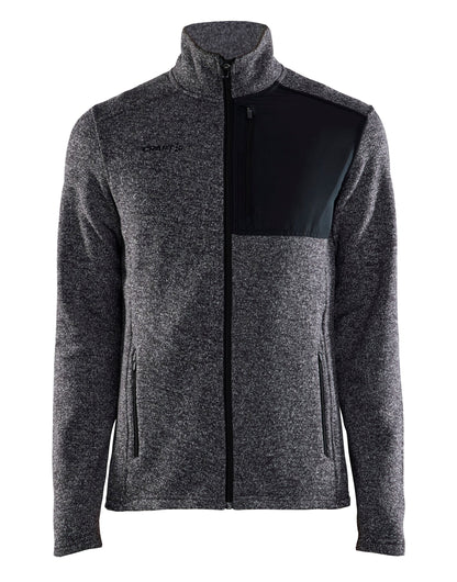 Men's ADV Explore Heavy Fleece Jacket - Black Melange
