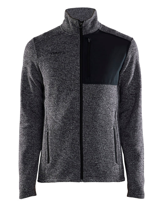 Men's ADV Explore Heavy Fleece Jacket - Black Melange