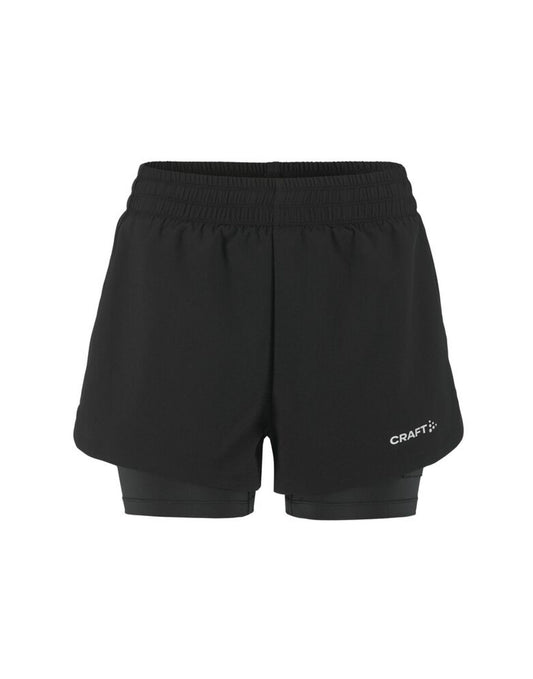 Ladies ADV Essence 2-In-1 Shorts 2 - Black