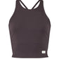 Collective Cropped Singlet - Dark Plum