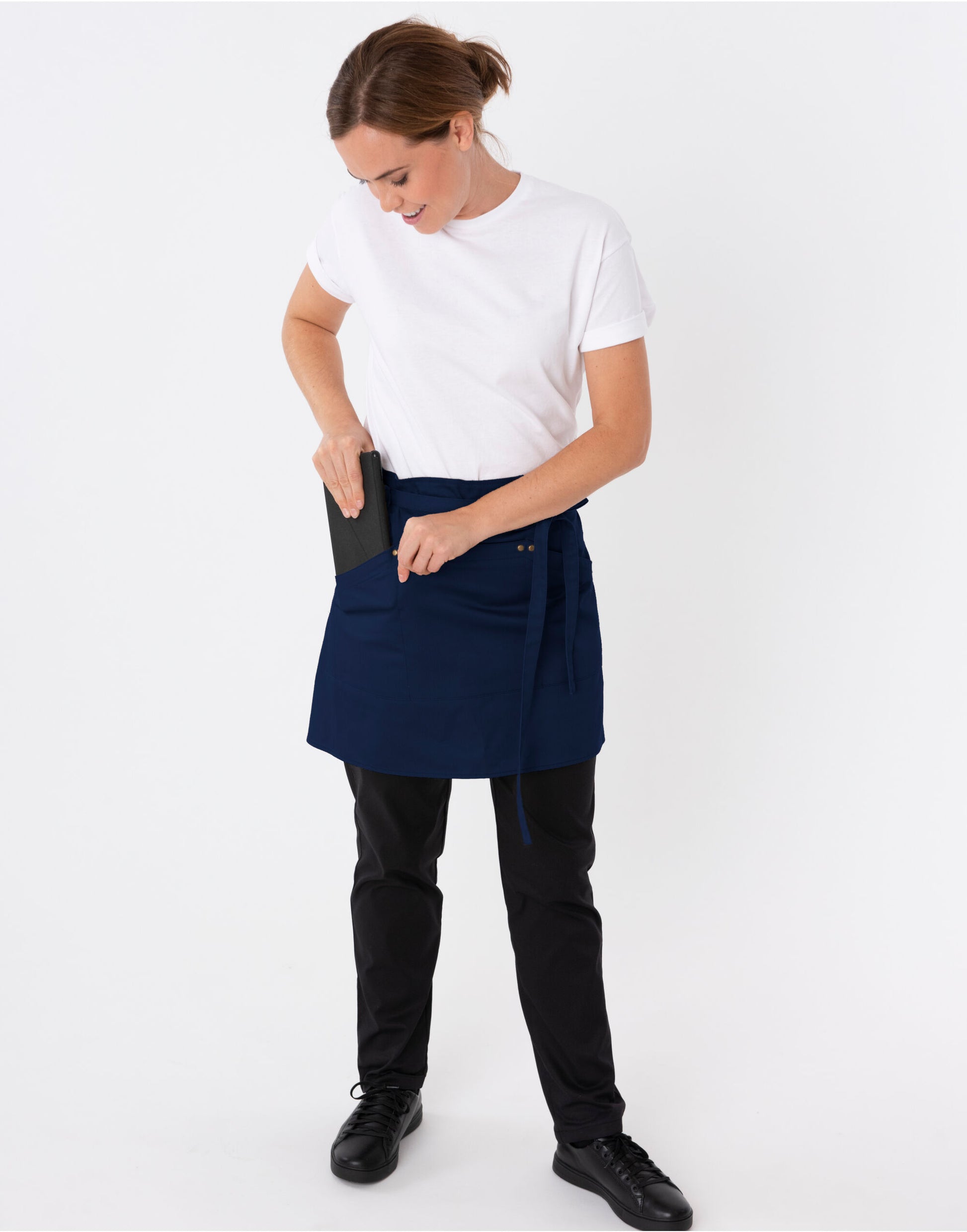 Le Chef Prep Utility Apron - Navy