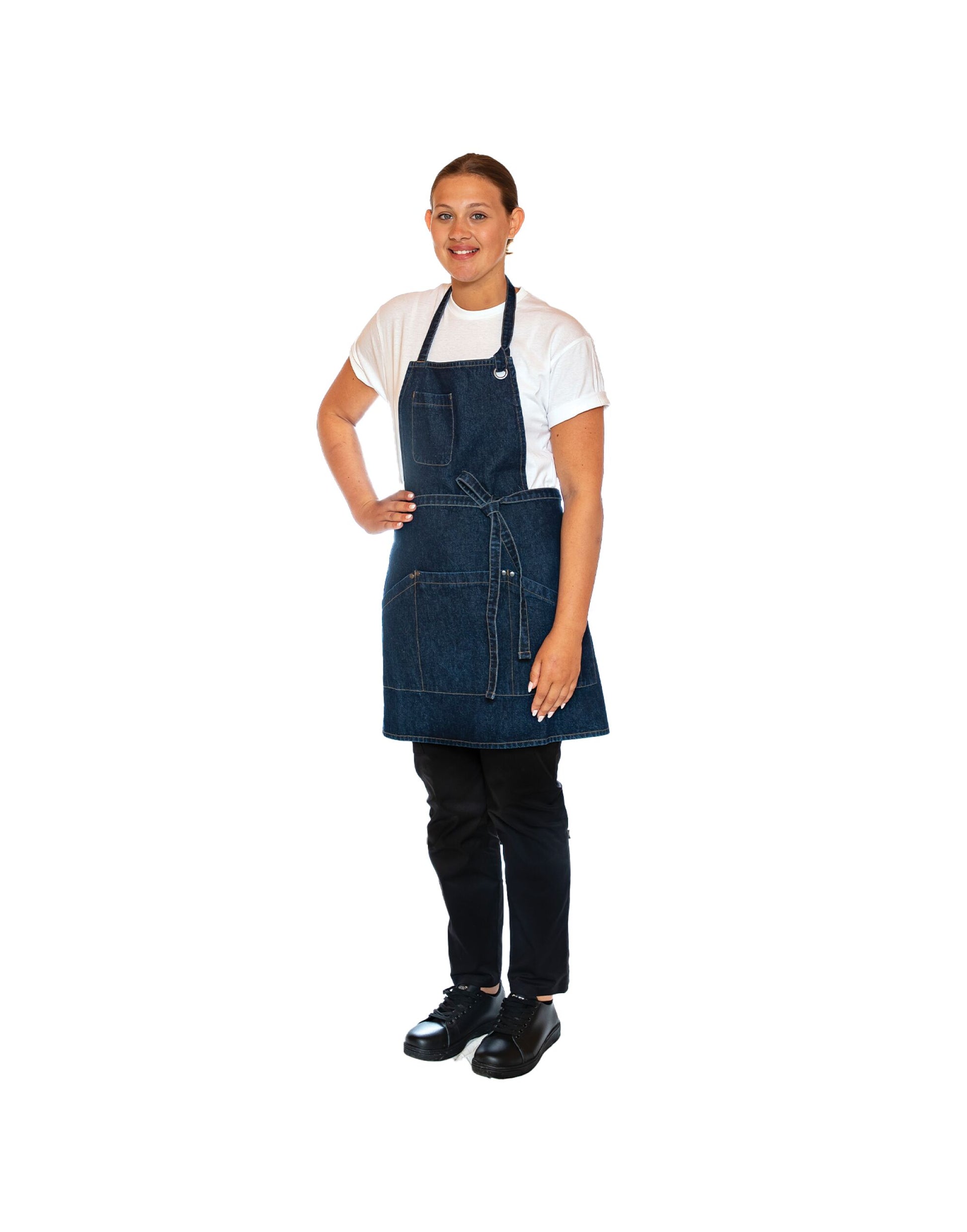 Le Chef Prep Apron - Washed Indigo