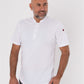 Le Chef Pique Chef Shirt - White