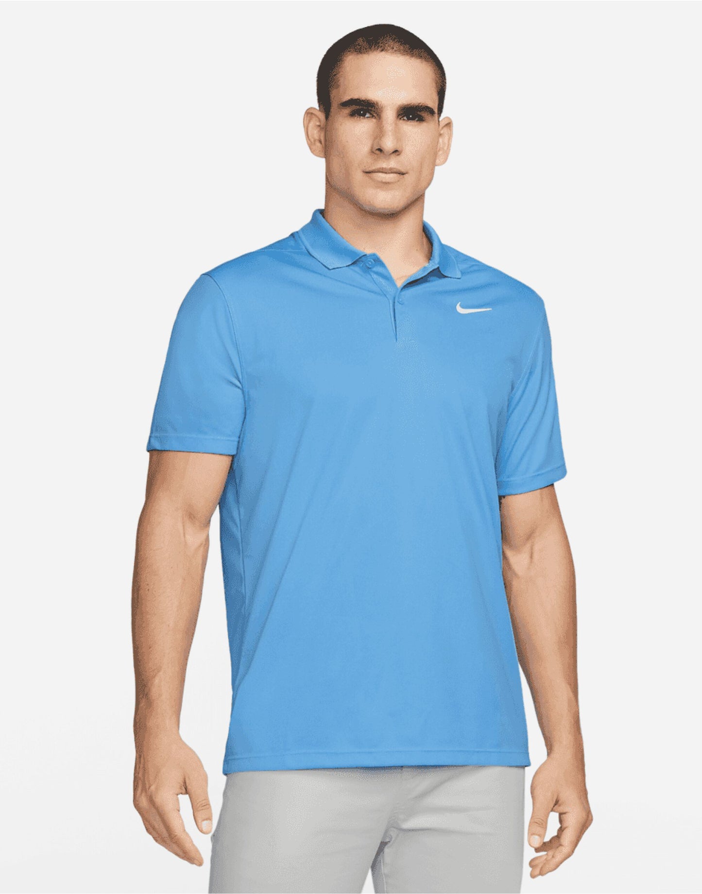Dri-FIT Victory Solid Polo (LC) - University Blue