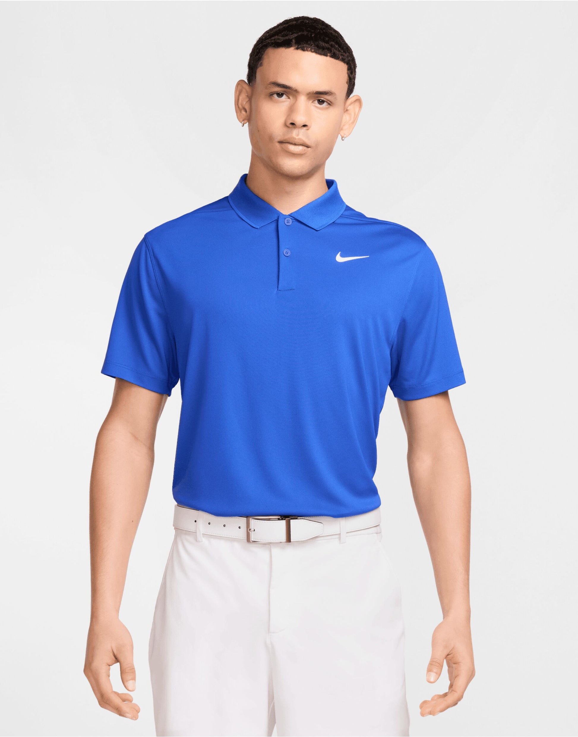 Dri-FIT Victory Solid Polo (LC) - Game Royal/White