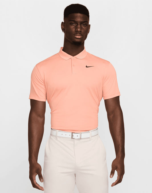 Dri-FIT Victory Solid Polo (LC) - Apricot Agate/Black