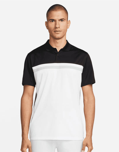 Nike Victory Men's Golf Polo - Black/White