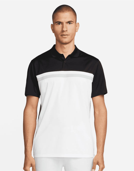 Nike Victory Men's Golf Polo - Black/White