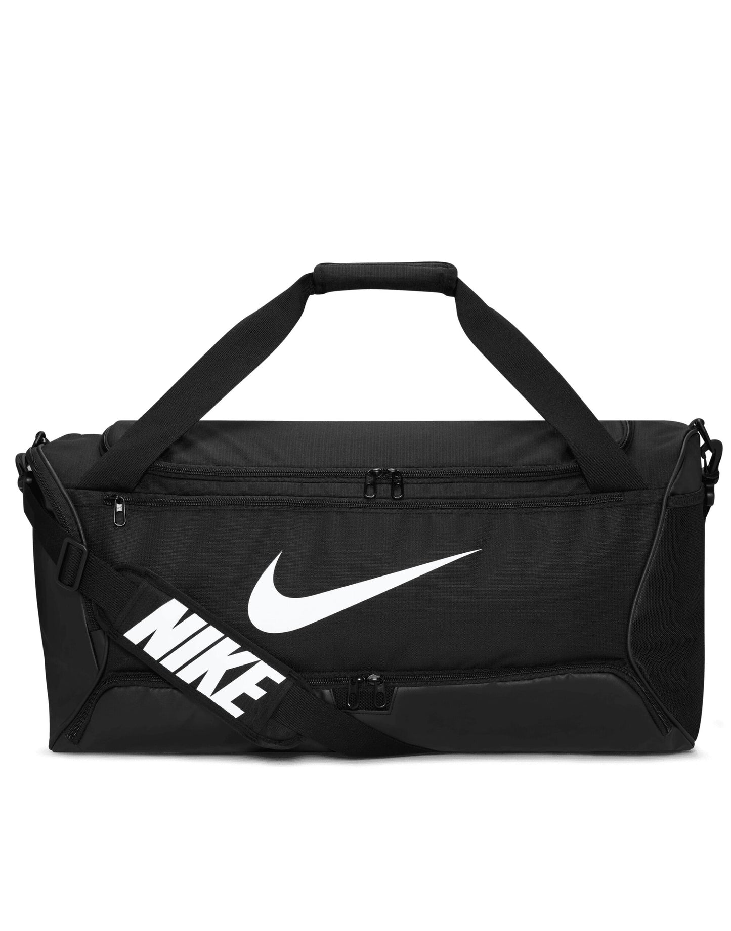 Brasilia Training Duffle Bag (60L) - Black/Black/White