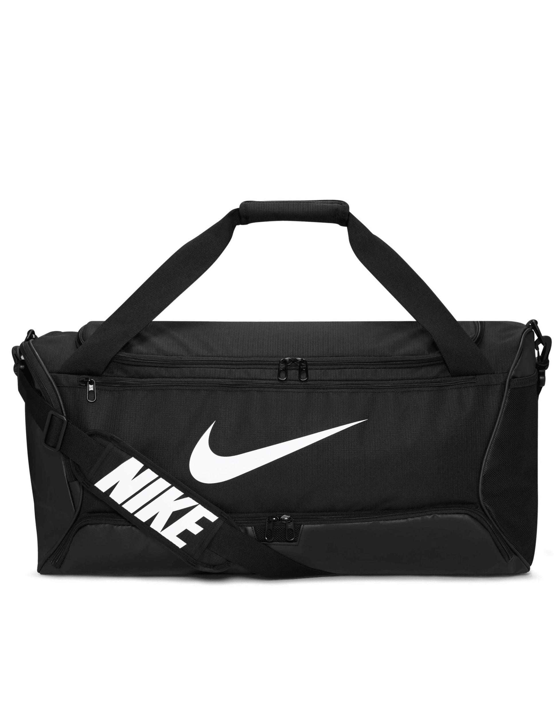 Brasilia Training Duffle Bag (60L) - Black/Black/White