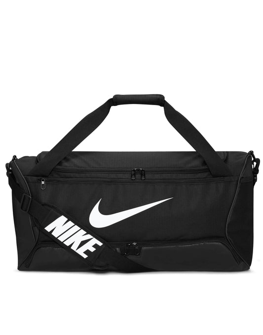 Brasilia Training Duffle Bag (60L) - Black/Black/White