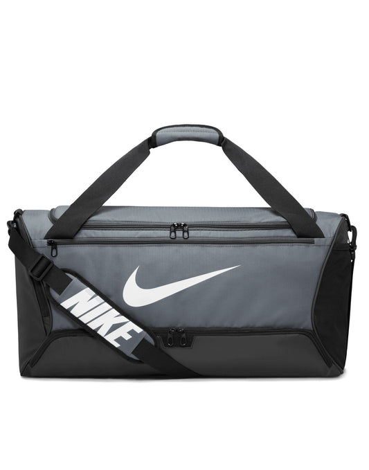 Brasilia Training Duffle Bag (60L) - Iron Grey/ Black/ White