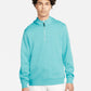Nike Men's Hoodie - Ocean Vliss/ Baltic Blue/ Brushed Silver