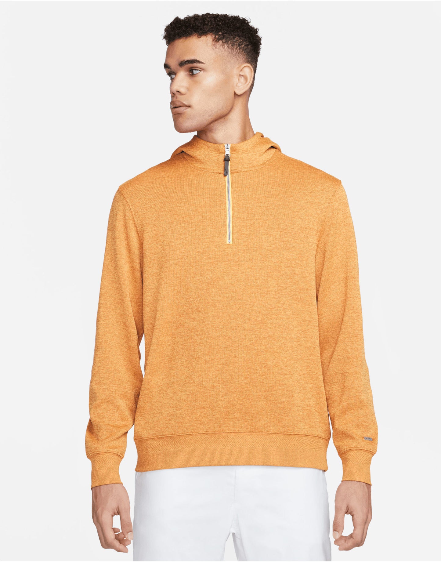 Nike Men's Hoodie - Monarch/ Laser Orange/ Brushed Silver