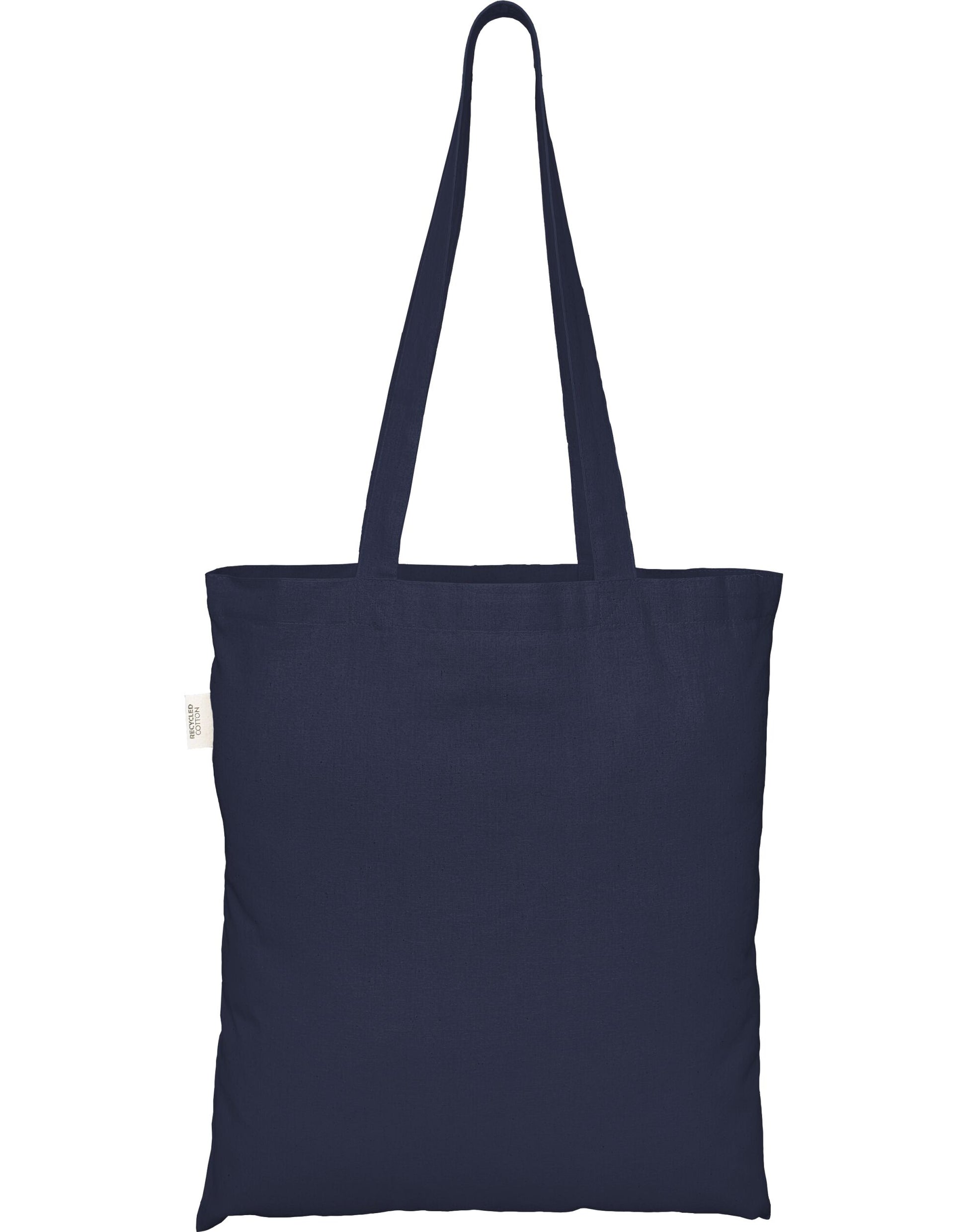 100% Recycled Cotton Tote Bag - Navy