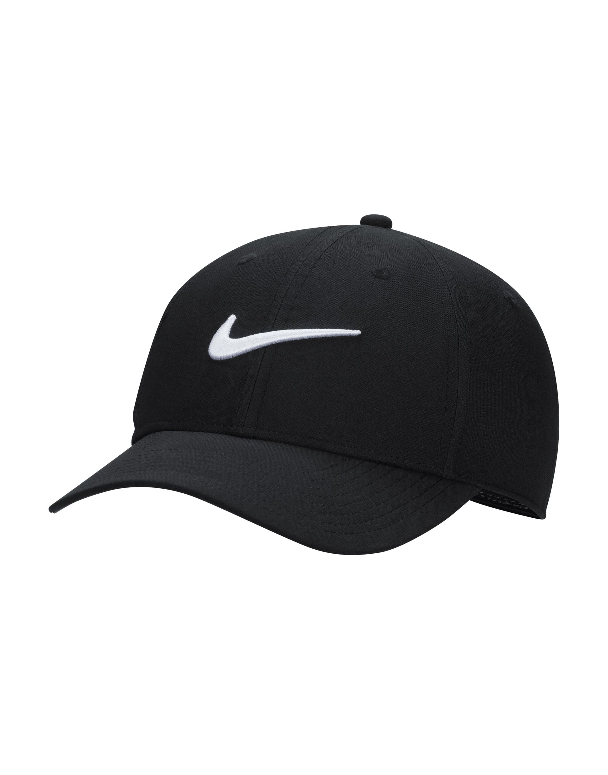 Dri-Fit Structured Swoosh Cap - Black/White