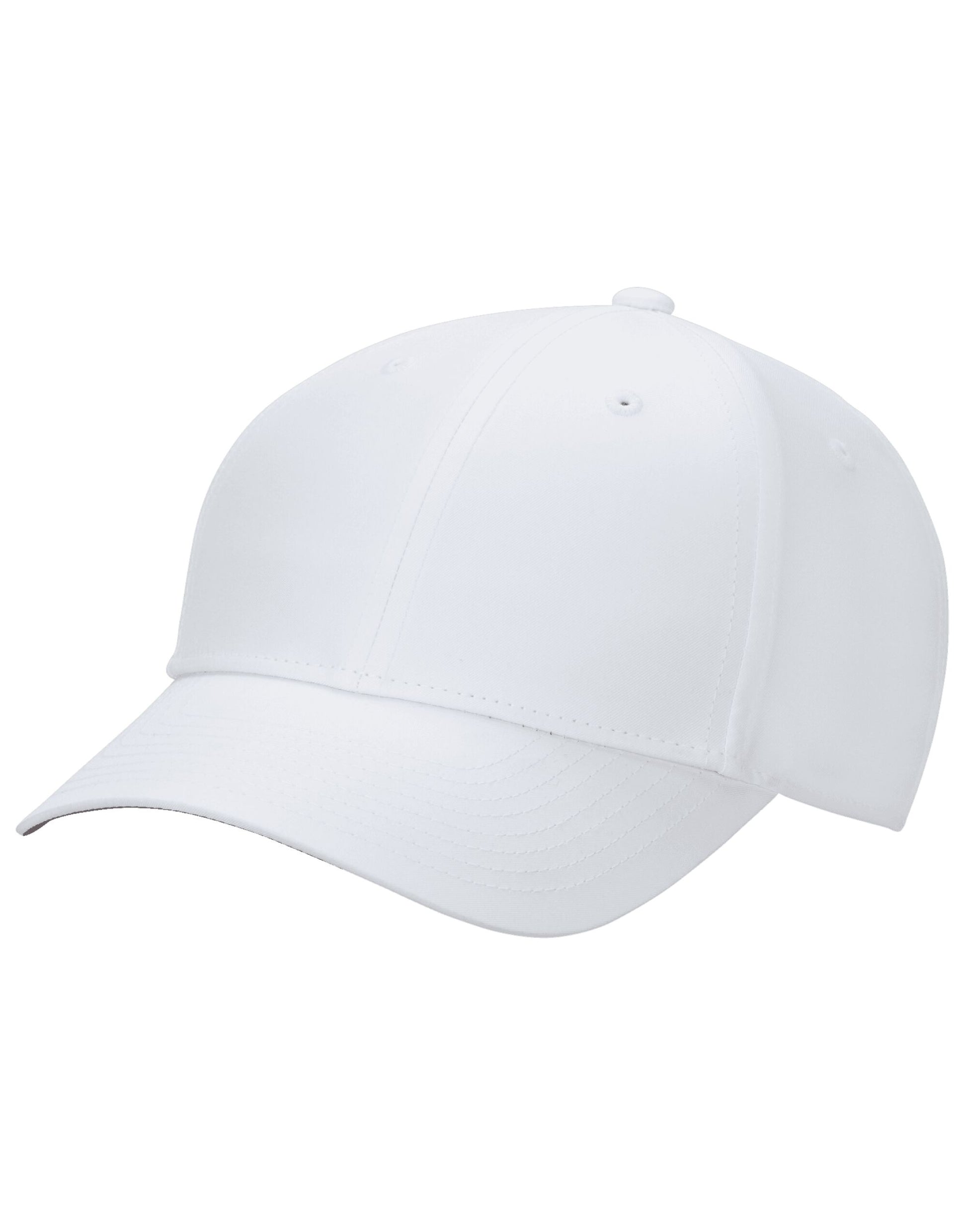 Structured Blank Front Cap - White/Black