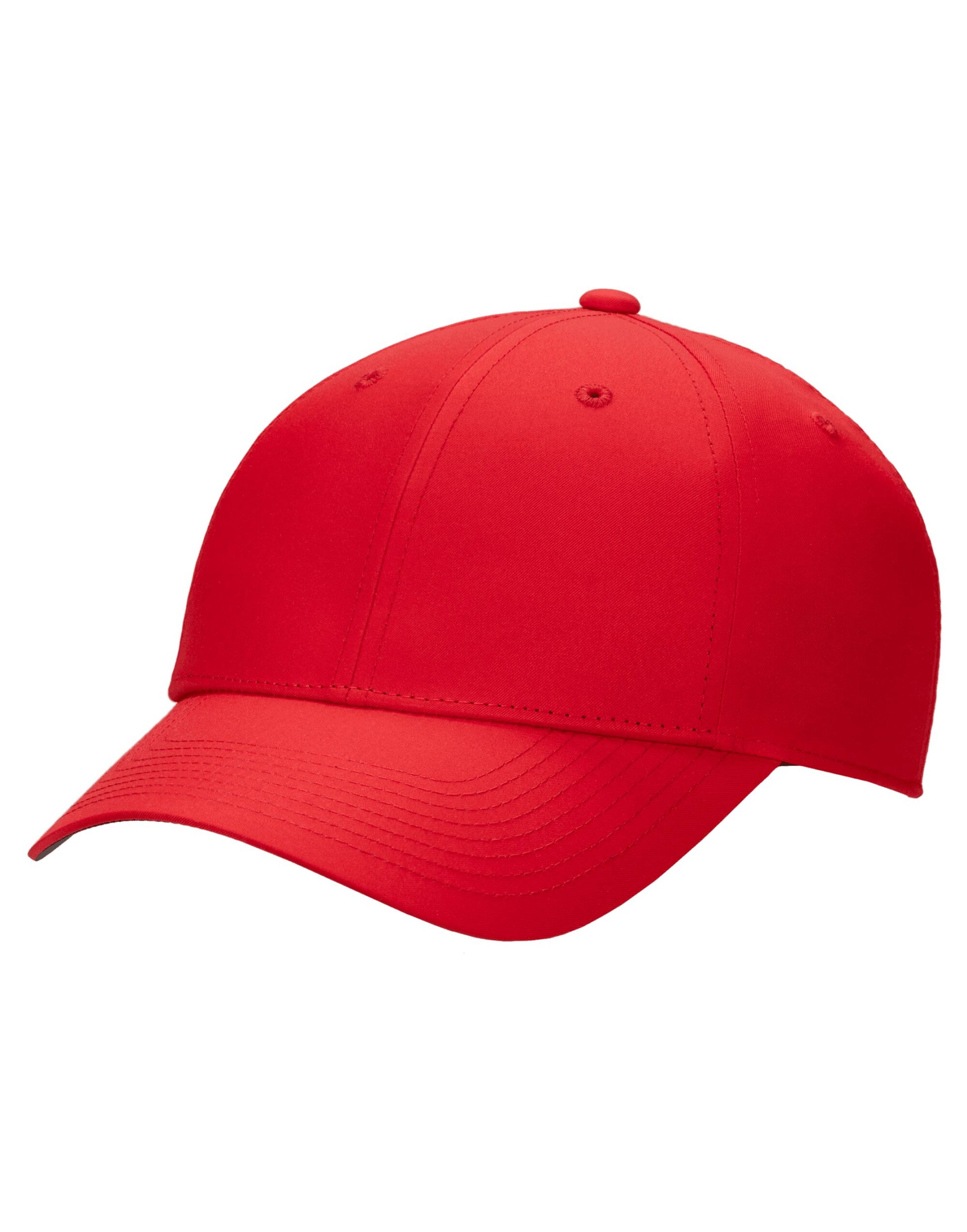 Structured Blank Front Cap - University Red/White