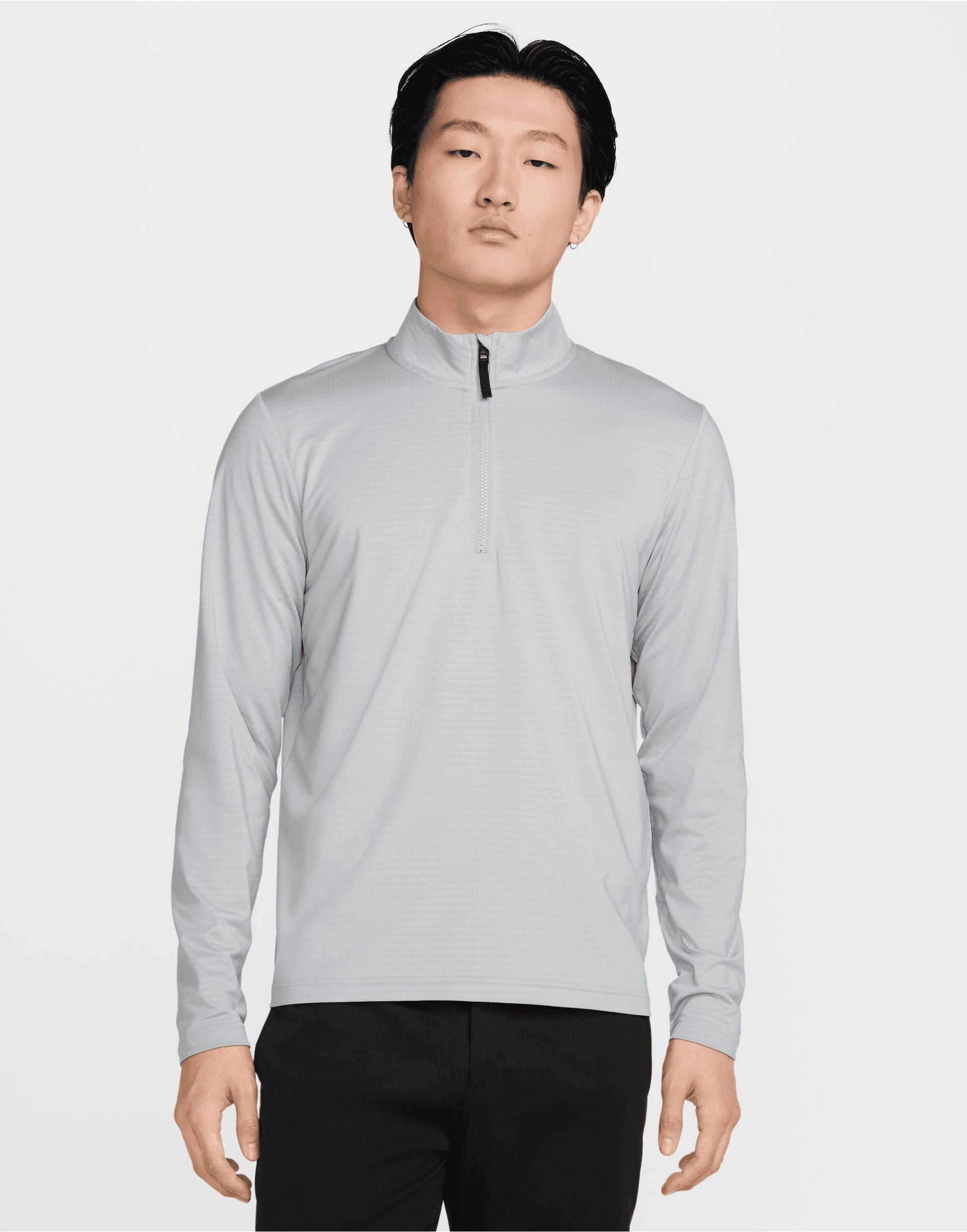 Dri-Fit 1/2 Zip Top - Wolf Grey/Black