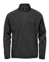 Men's Pure Earth Avalante 1/4 Zip Pullover - Black Heather