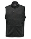 Men's Pure Earth Avalante Full Zip Fleece Vest - Black Heather