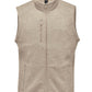 Men's Pure Earth Avalante Full Zip Fleece Vest - Oatmeal Heather