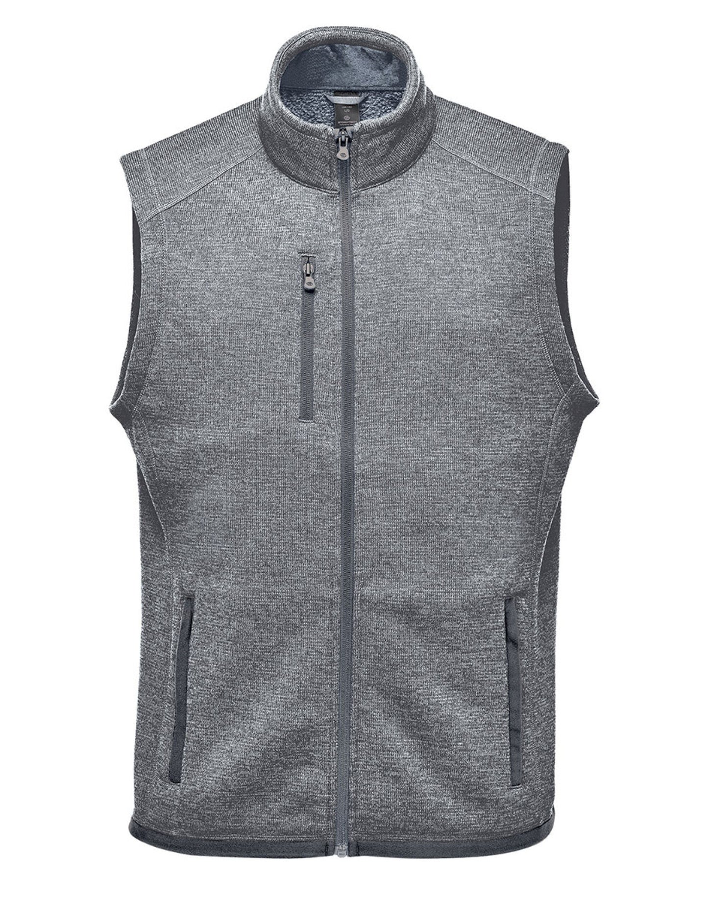 Men's Pure Earth Avalante Full Zip Fleece Vest - Granite Heather