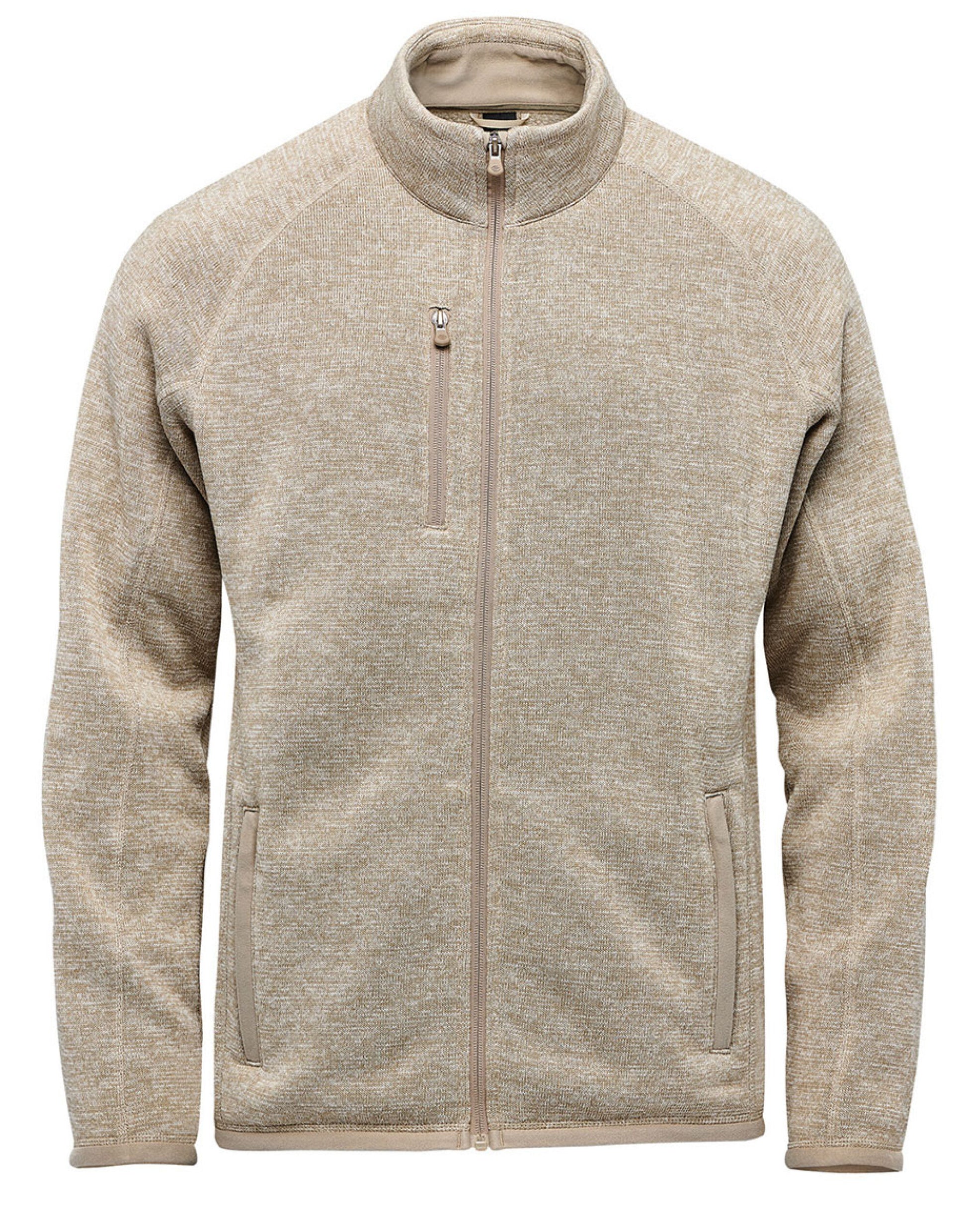 Men's Pure Earth Avalante Full Zip Fleece Jacket - Oatmeal Heather