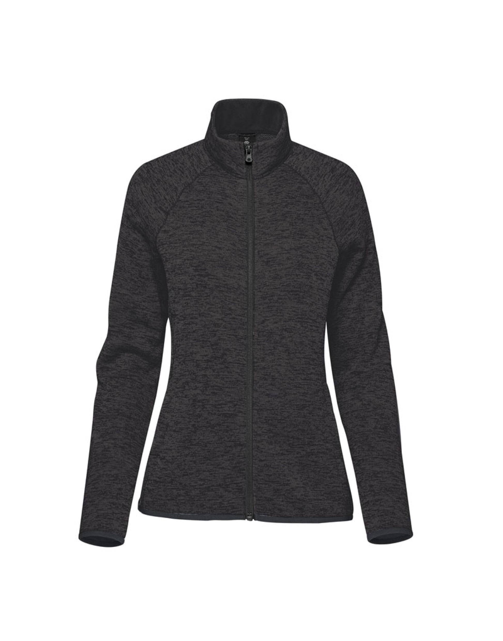 Women's Yosemite Full Zip Fleece Jacket - Black Heather