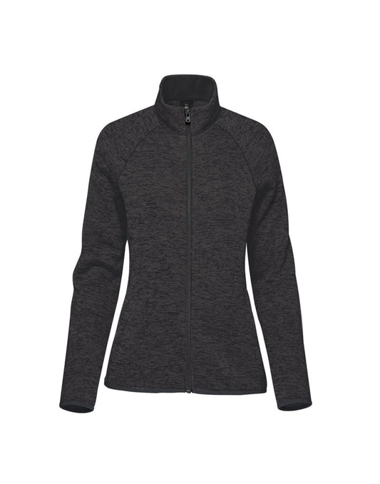 Women's Yosemite Full Zip Fleece Jacket - Black Heather