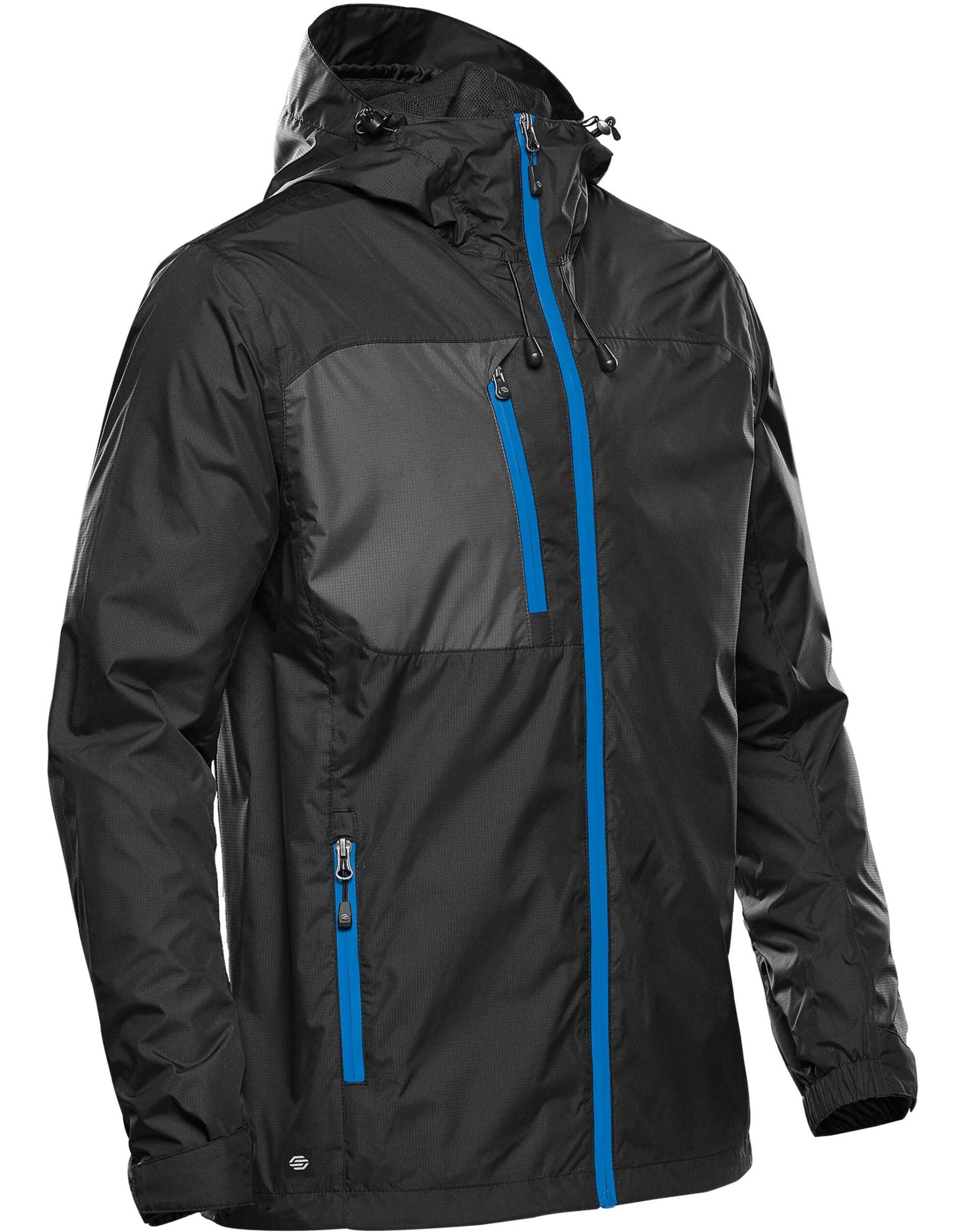 Men's Olympia Shell - Black/ Azure Blue